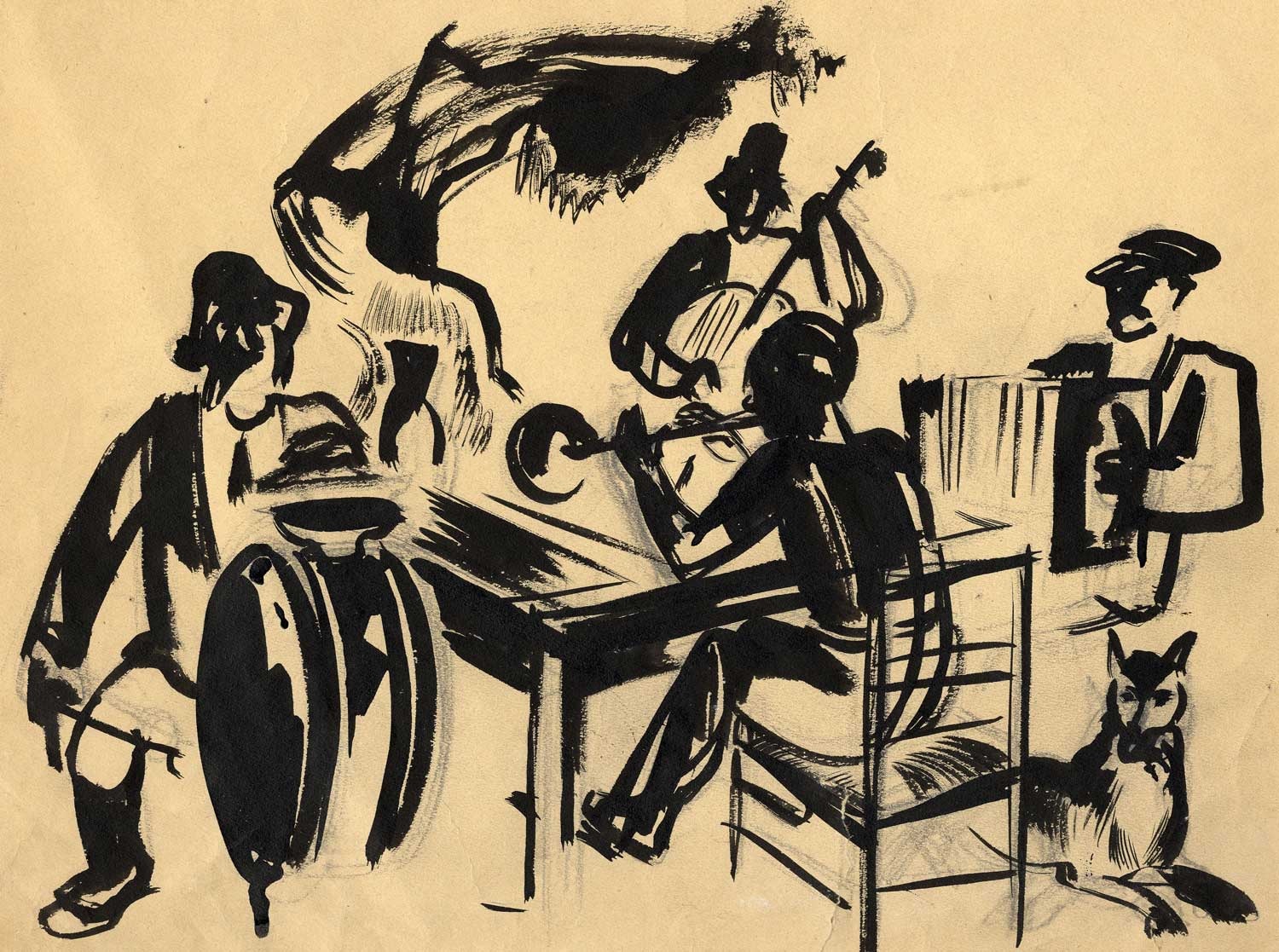 Romans Suta. Lauku muzikanti. 1928.–34